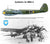 Original German WWII Luftwaffe Edelweiss 51 Junkers Ju 88 Bomber Over Eiffel Tower Model Original Items