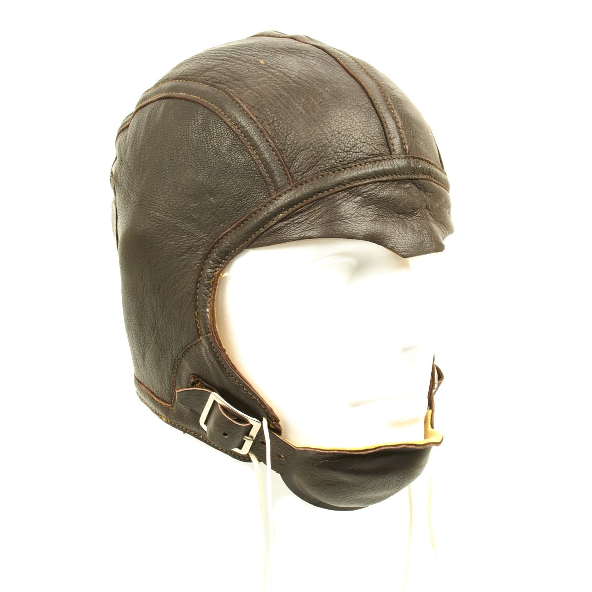 airplane football helmet Original U.S. WWII Navy Aviator NAF 1092 Flight Helmet – International Military Antiques