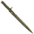 Original German WWI Steel Hilt Ersatz Bayonet with Scabbard - Carter Type EB46 Original Items