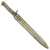 Original German WWI Steel Hilt Ersatz Bayonet with "FAG" Scabbard - Carter Type EB28 Original Items