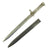 Original German WWI Steel Hilt Ersatz Bayonet with Scabbard - Carter Type EB24 Original Items