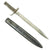 Original German WWI Steel Hilt Ersatz Bayonet with "FAG" Scabbard - Carter Type EB47 Original Items