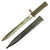 Original German WWI Set of Three Steel Hilt Ersatz Bayonets with Scabbards - Carter Types EB4, EB9 & EB37 Original Items