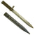 Original German WWI Set of Three Steel Hilt Ersatz Bayonets with Scabbards - Carter Types EB4, EB9 & EB37 Original Items