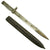 Original German WWI Set of Three Steel Hilt Ersatz Bayonets with Scabbards - Carter Types EB4, EB9 & EB37 Original Items