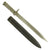 Original German WWI Steel Hilt Ersatz Bayonet with "FAG" Scabbard - Carter Type EB37 Original Items