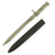 Original German WWI Steel Hilt Ersatz Bayonet with "FAG" Scabbard - Carter Type EB37 Original Items
