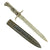 Original German WWI Steel Hilt 10" Blade Ersatz Bayonet with Scabbard - Carter Type EB45 Original Items