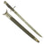 Original U.S. WWI M1917 Enfield British P1913 Overstamp Bayonet by Remington with Scabbard Original Items