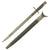 Original U.S. WWI M1917 Enfield British P1913 Overstamp Bayonet by Remington with Scabbard Original Items