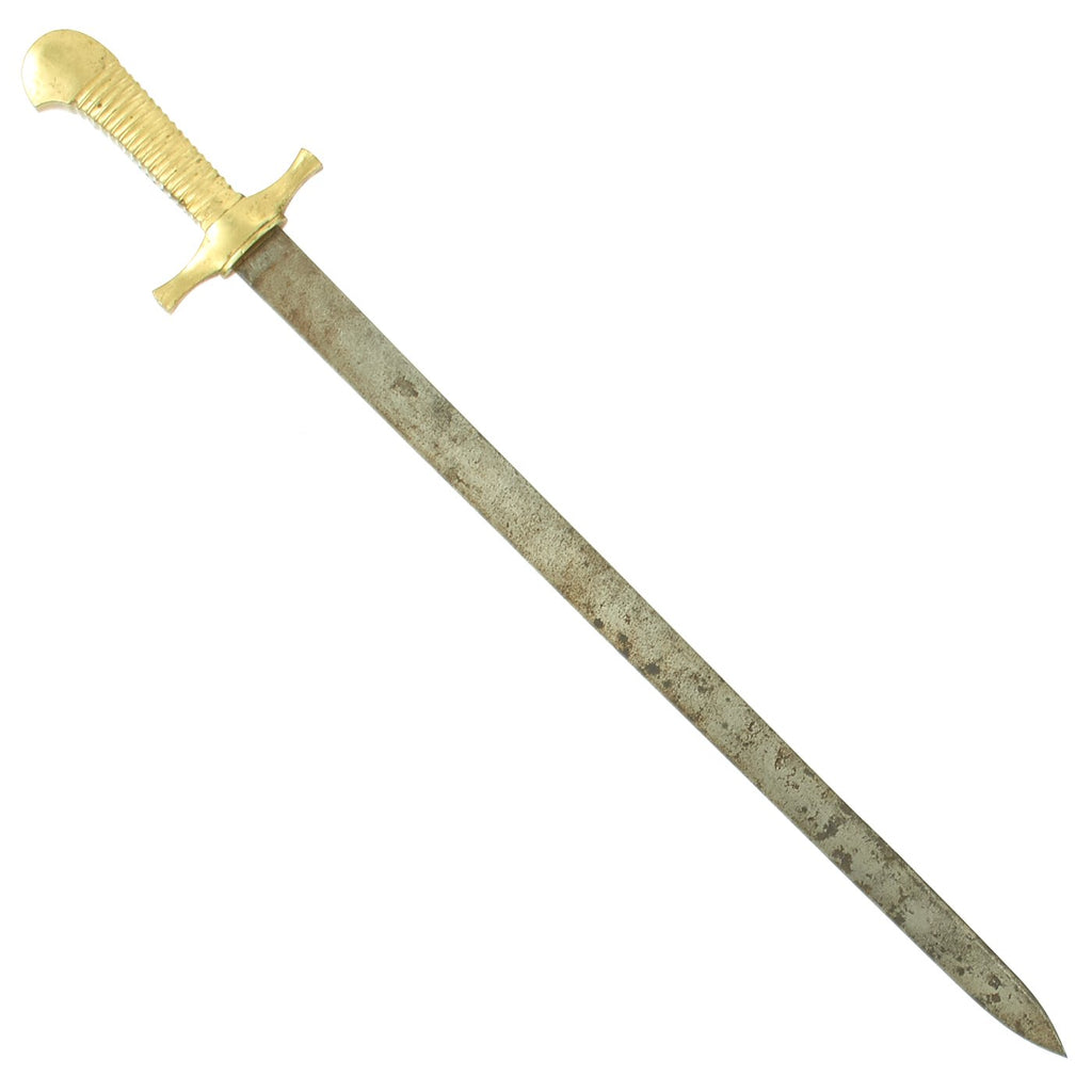 Original German 19th Century Grand Duchy of Baden M.1854 Hirschfänger Sword Bayonet Original Items