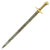Original German 19th Century Grand Duchy of Baden M.1854 Hirschfänger Sword Bayonet Original Items