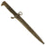 Original Imperial German WWI Kurzes Seitengewehr M1898 Sawback Dress Bayonet with Scabbard Original Items