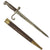 Original Italian M1870 Vetterli Rifle “Truppi Speciali” Colonial Issue Cruciform Bladed Bayonet with Scabbard Original Items