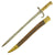 Original German 19th Century Bavarian M-1869 Werder Unit Marked Bayonet with Scabbard Original Items