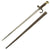 Original Austrian Peabody Martini Gras-style T-back Bayonet by ŒWG Steyr with Scabbard - dated 1883 Original Items