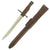 Original Canadian WWI Mk.II Sharpened Ross Rifle Bayonet and Scabbard - dated 1911 Original Items