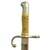 Original German Manufactured Brass Grip Argentine Mauser Model 1891 Bayonet with Crest Original Items