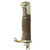 Original German WWI M1898 n/A Long GEW 98 Peruvian Contract Bayonet with Leather Scabbard - c.1909 Original Items