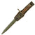 Original Austrian WWI Mannlicher M1895 Rifle Bayonet made in Hungary with Sight on Muzzle Ring & Scabbard Original Items