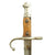 Original Turkish WWI M-1890 Sword Bayonet for the M-1890 Mauser Rifle with Steel Scabbard Original Items
