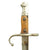 Original Turkish WWI M-1890 Sword Bayonet for the M-1890 Mauser Rifle with Steel Scabbard Original Items