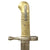Original Very Rare Belgian M-1848 Thouvenin Percussion Rifle Bayonet with Brass Hilt - dated 1852 Original Items