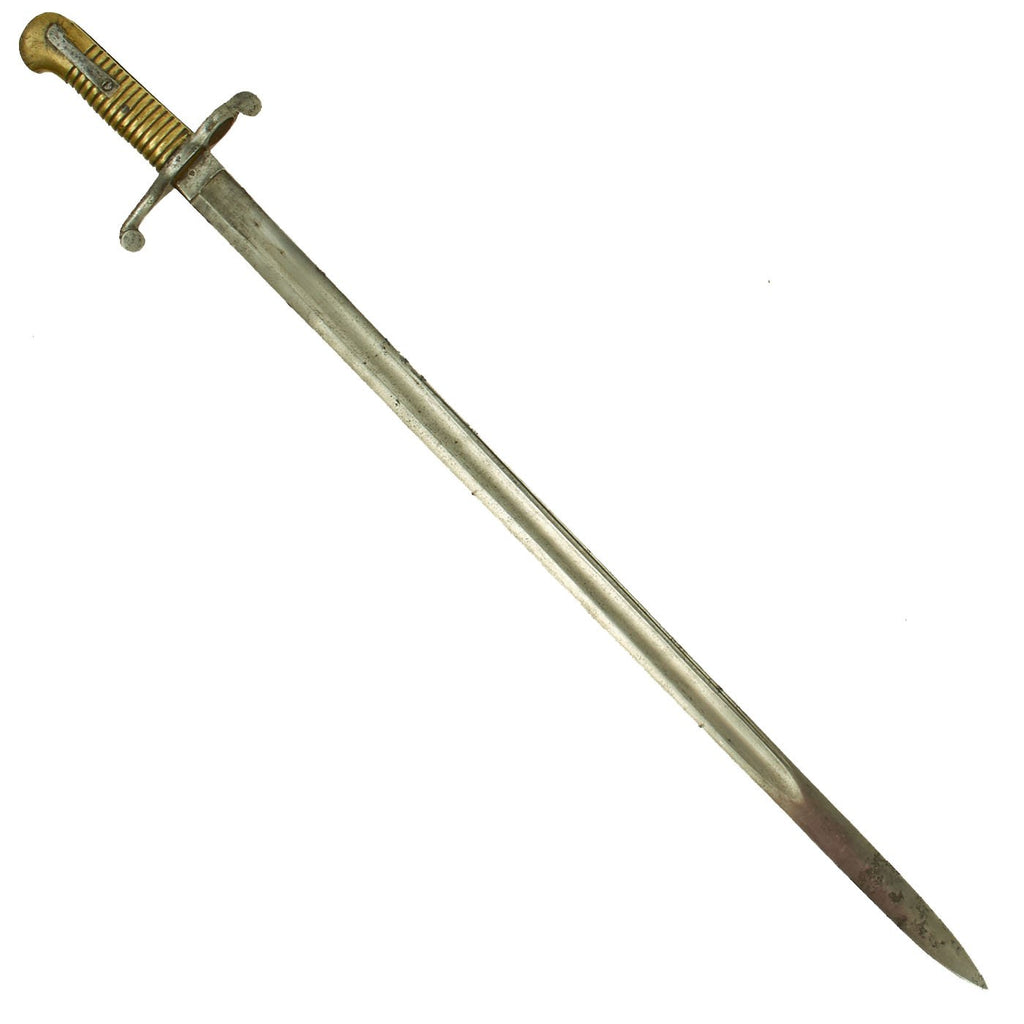 Original U.S Civil War German-made M1863 Spencer Navy Rifle Sword Bayonet by Schnitzler & Kirschbaum Original Items