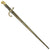 Original Austrian Peabody Martini Gras-style T-back Bayonet by OE Steyr with Scabbard - dated 1882 Original Items