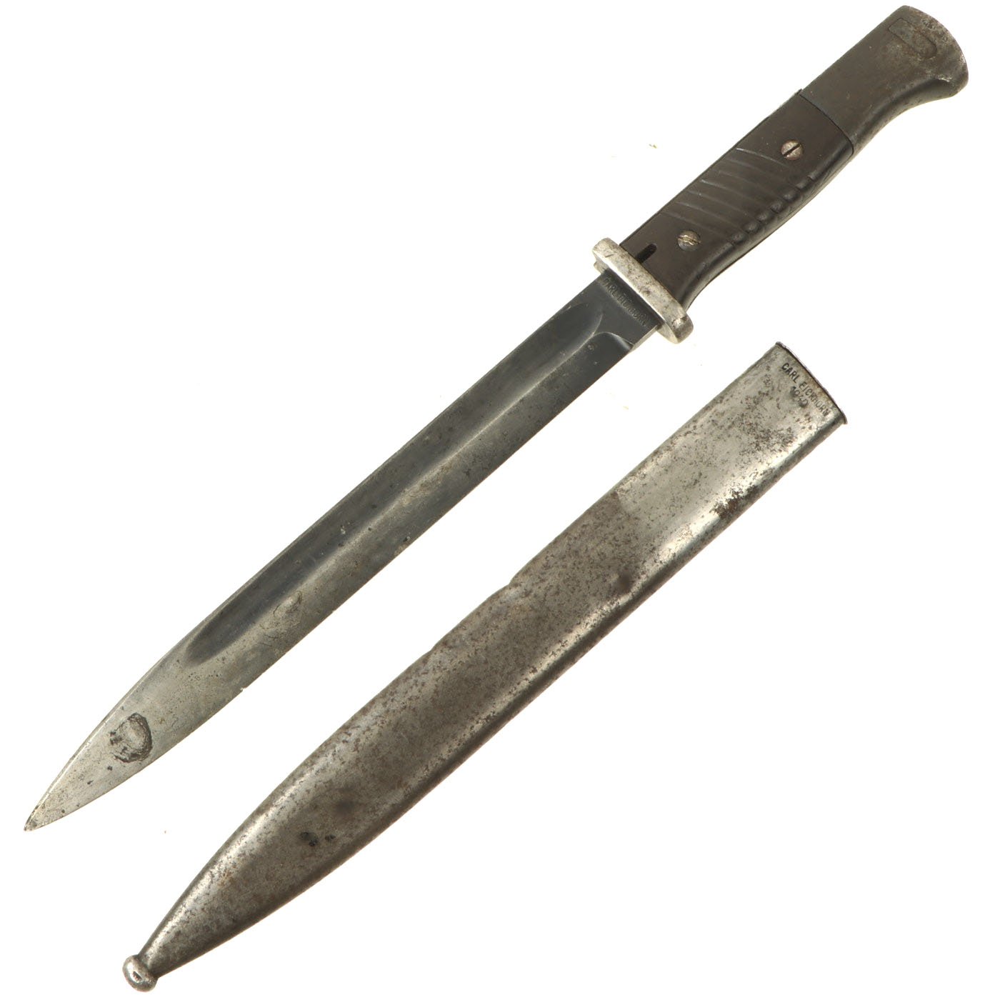 Original German WWII 1940 dated 98k Bayonet by Carl Eickhorn with
