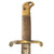 Original Norwegian M-1859 Brass Fitted Yataghan Bayonet for Breech Loading Rifles Original Items