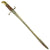 Original Norwegian M-1859/1884 Converted Saber Bayonet for the Jarmann Naval Rifle Original Items