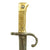 Original Belgian Tersen M-1867 Sword Bayonet with Scabbard for the Brazilian Comblain Rifle Original Items