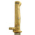 Original German WWI Brass Hilt Ersatz Bayonet with 12 Inch Blade & Scabbard Original Items