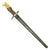 Original French M1874 Gras Bayonet Converted to WWI Ersatz Bayonet for Belgian 1889 Rifle - dated 1881 Original Items