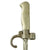 Original French WWI Lebel M.1886 Nickel Handle Cruciform Épée Bayonet with Steel Scabbard Original Items
