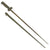 Original French WWI Lebel M.1886/93/16 Steel Handle Cruciform Épée Bayonet with Steel Scabbard Original Items