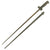 Original French WWI Lebel M.1886/93/16 Steel Handle Cruciform Épée Bayonet with Steel Scabbard Original Items