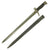 Original Pre-WWI French Modèle 1892 Mannlicher Berthier Rifle Bayonet with Shortened Quillon & Scabbard Original Items