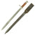 Original Belgian Made Bayonet & Scabbard for U.S. Winchester M1895 Lever Action Service Rifle Original Items