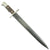 Original U.S. Pre-WWI M1892 Bayonet and Scabbard for Springfield Krag-Jørgensen Rifles - dated 1902 Original Items