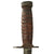 Original U.S. WWII M4 Bayonet by Utica Cutlery for the M1 Carbine with M8A1 Scabbard by B.M. Co Original Items