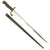 Original Belgian T-Back Blade Bayonet with Scabbard for the M1882 Comblain Infantry Rifle Original Items