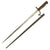 Original Belgian T-Back Blade Bayonet with Scabbard for the M1882 Comblain Infantry Rifle Original Items