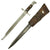 Original WWI Swiss Schmidt-Rubin M1889/99 Knife Bayonet by SIG Neuhausen with Scabbard & Frog Original Items