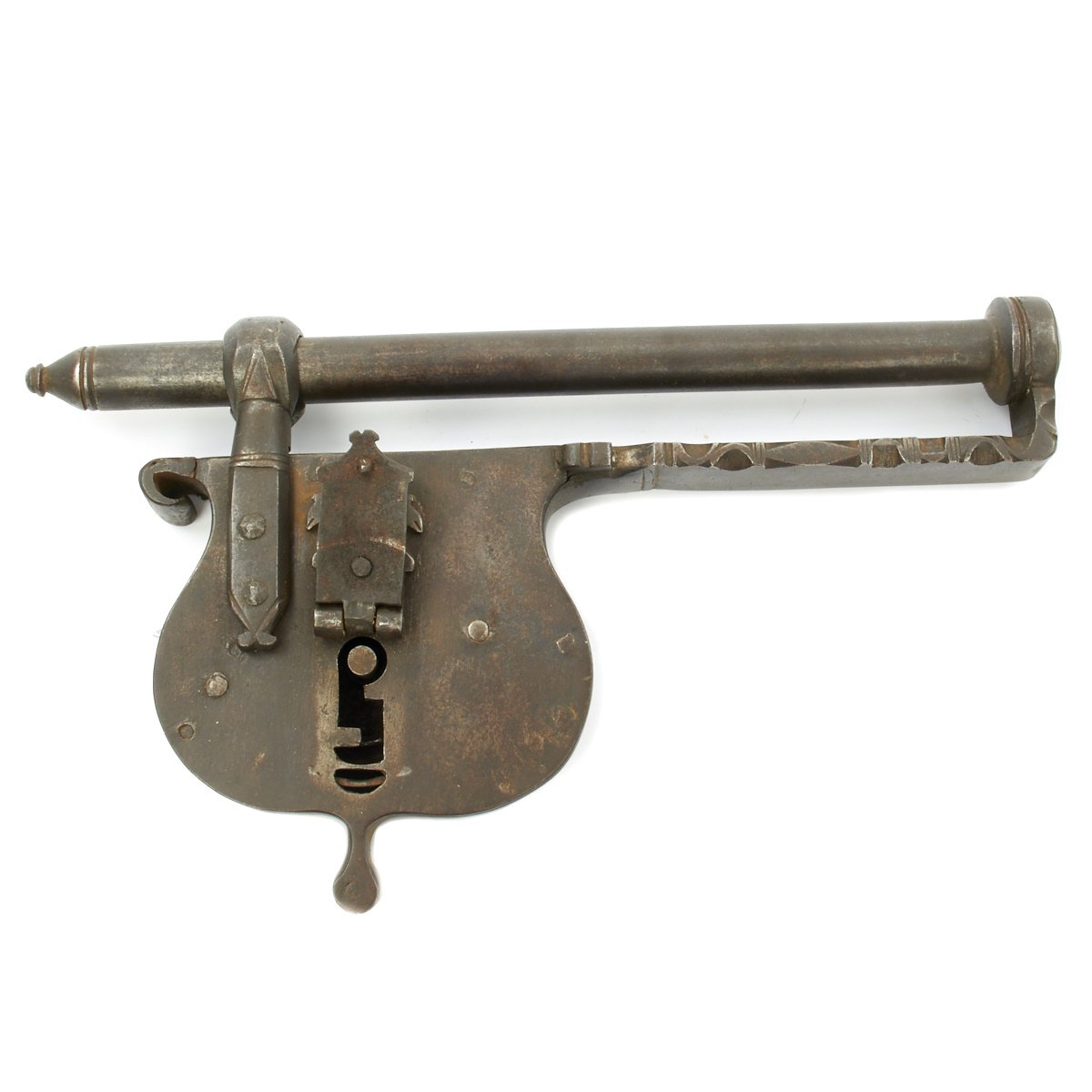Original German 18th Century City of Nuremberg Jailer's Key Gun with L ...