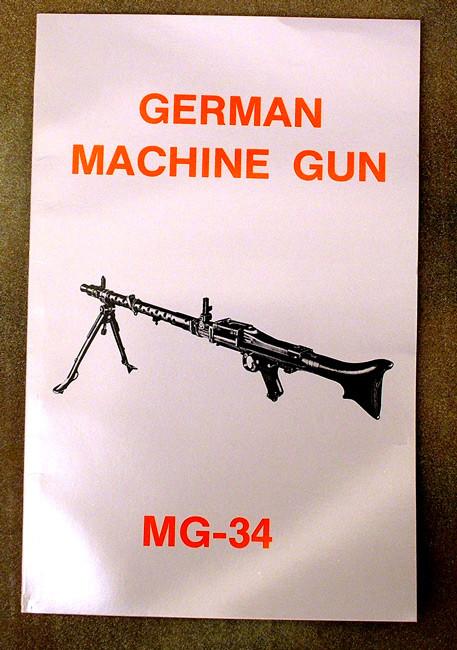 Handbook: German MG 34 Technical Manual New Made Items