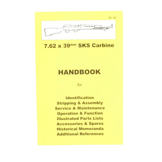 Handbook: 7.62 x 39mm SKS Carbine New Made Items