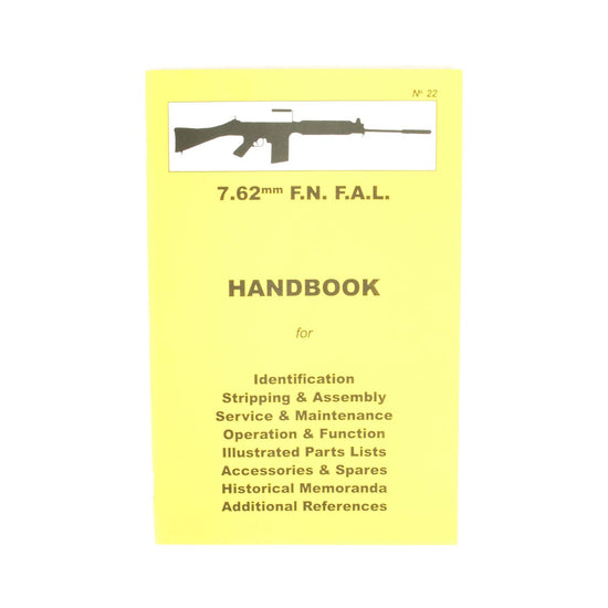 Handbook: 7.62mm F.N. F.A.L. New Made Items
