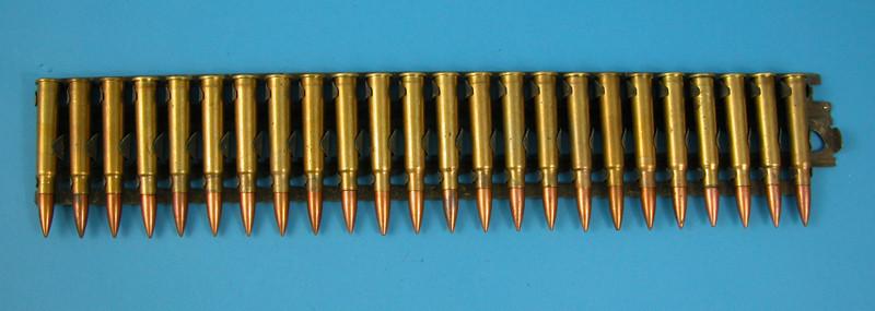 British .303 Dummy Cartridges in Hotchkiss Feed Strip Original Items